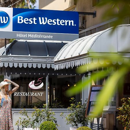 Best Western Hotel Mediterranee Ментона Экстерьер фото